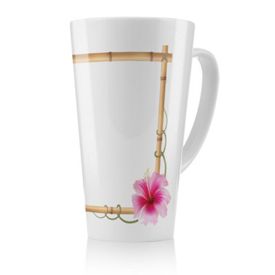 B&Q -  Bamboo Border Latte MugStunning Designer Mug Fit For Any HomeTreat Yourself Or A Loved One