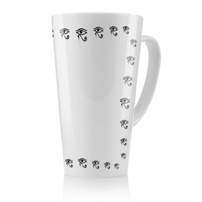 Benjamin Tate Design Eye Of Horus Latte MugStunning Designer Mug Fit For Any HomeTreat Yourself Or A Loved One from B&Q