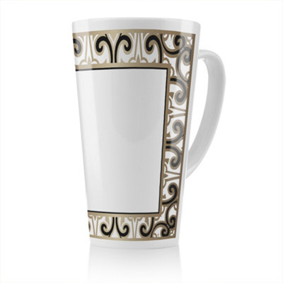 B&Q -  Egyptian Frame Latte MugStunning Designer Mug Fit For Any HomeTreat Yourself Or A Loved One