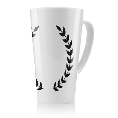 Benjamin Tate Design Olive Branches Latte Mug, Stunning Designer Mug Fit For Any Home, Treat Yourself Or A Loved One