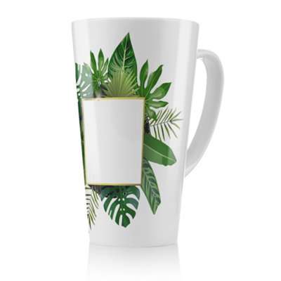 B&Q -  Botanical Frame Latte MugStunning Designer Mug Fit For Any HomeTreat Yourself Or A Loved One