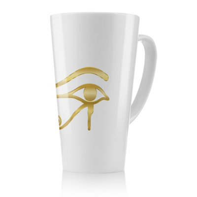 Benjamin Tate Design The Eye Of Horus Latte MugStunning Designer Mug Fit For Any HomeTreat Yourself Or A Loved One from B&Q