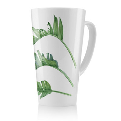 Benjamin Tate Design Triple Botanical Latte MugStunning Designer Mug Fit For Any HomeTreat Yourself Or A Loved One from B&Q