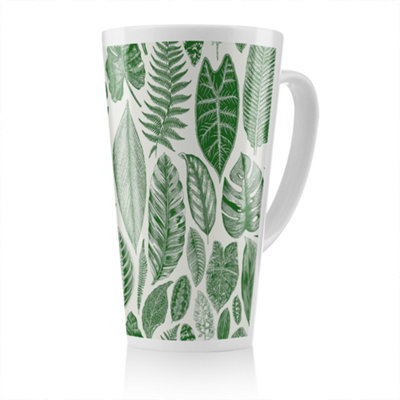 B&Q -  Leaves Mixed Latte MugStunning Designer Mug Fit For Any HomeTreat Yourself Or A Loved One