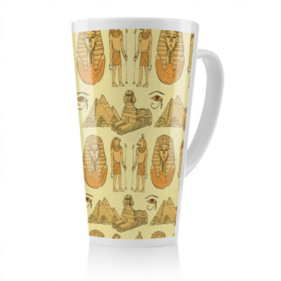B&Q -  Egyptians & Sphinx Latte MugStunning Designer Mug Fit For Any HomeTreat Yourself Or A Loved One