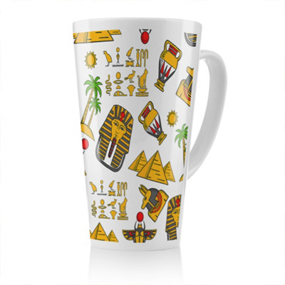 Benjamin Tate Design Egypt Latte MugStunning Designer Mug Fit For Any HomeTreat Yourself Or A Loved One from B&Q