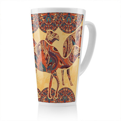 Benjamin Tate Design Camels Latte MugStunning Designer Mug Fit For Any HomeTreat Yourself Or A Loved One from B&Q