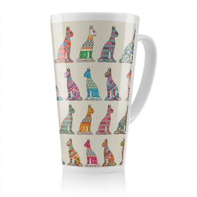 B&Q -  Egyptian Cats Latte MugStunning Designer Mug Fit For Any HomeTreat Yourself Or A Loved One