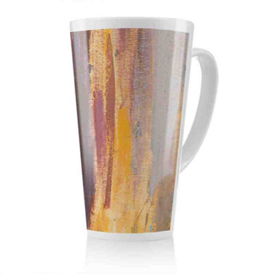 B&Q -  Abstract Grunged Paint Latte MugStunning Designer Mug Fit For Any HomeTreat Yourself Or A Loved One
