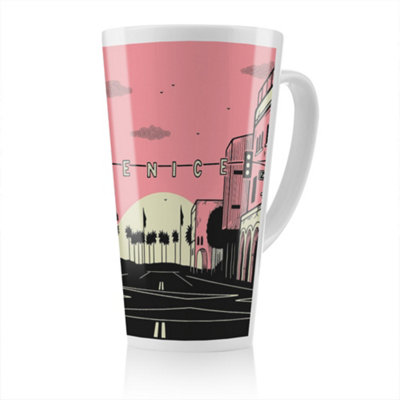 Benjamin Tate Design Venice Cali Sunset Latte MugStunning Designer Mug Fit For Any HomeTreat Yourself Or A Loved One from B&Q