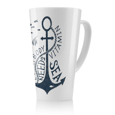 B&Q -  Everybody Needs Vitamin Sea Latte MugStunning Designer Mug Fit For Any HomeTreat Yourself Or A Loved One