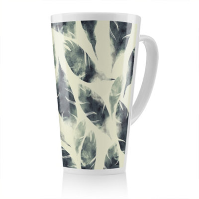 Benjamin Tate Design Feathers Fantastic Birds Latte MugStunning Designer Mug Fit For Any HomeTreat Yourself Or A Loved One from B&Q