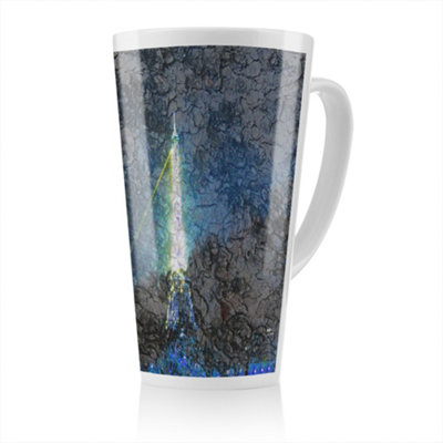 Benjamin Tate Design Eiffel Tower And Bark Latte MugStunning Designer Mug Fit For Any HomeTreat Yourself Or A Loved One