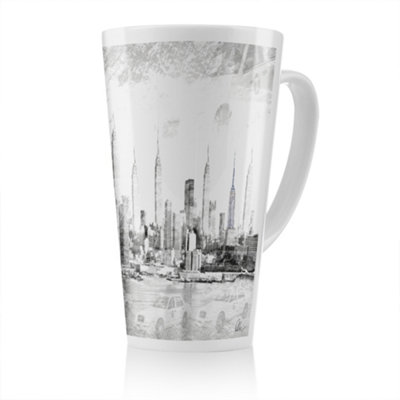 Benjamin Tate Design Multiple Empire Latte MugStunning Designer Mug Fit For Any HomeTreat Yourself Or A Loved One from B&Q