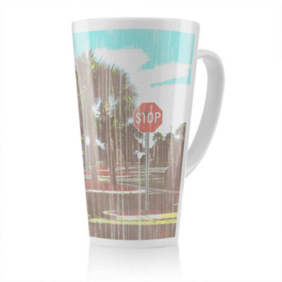 Benjamin Tate Design Stop Latte MugStunning Designer Mug Fit For Any HomeTreat Yourself Or A Loved One from B&Q