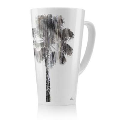 B&Q -  Tall Palm Latte MugStunning Designer Mug Fit For Any HomeTreat Yourself Or A Loved One