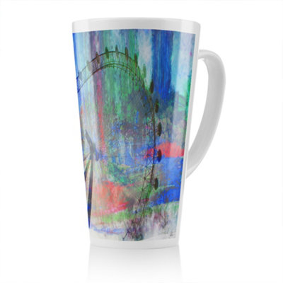 Benjamin Tate Design London Eye Latte MugStunning Designer Mug Fit For Any HomeTreat Yourself Or A Loved One from B&Q