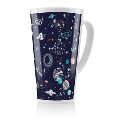Benjamin Tate Design Space Galaxy Constellation Latte MugStunning Designer Mug Fit For Any HomeTreat Yourself Or A Loved One from B&Q
