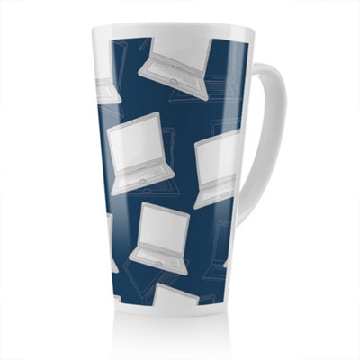 Benjamin Tate Design Laptops Latte MugStunning Designer Mug Fit For Any HomeTreat Yourself Or A Loved One from B&Q