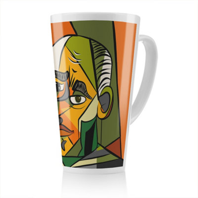 B&Q -  Frowning Man Closeup Designer Latte MugStunning Designer Mug Fit For Any HomeTreat Yourself Or A Loved One