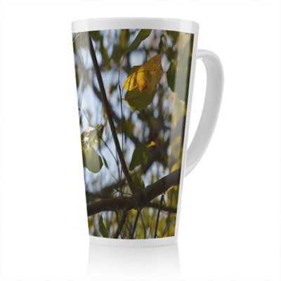 Benjamin Tate Design Leaves And Branches Designer Latte MugStunning Designer Mug Fit For Any HomeTreat Yourself Or A Loved One from B&Q