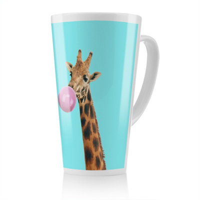 Benjamin Tate Design Bubble Gum On Color Background Designer Latte MugStunning Designer Mug Fit For Any HomeTreat Yourself Or A Loved One from B&Q
