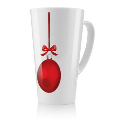 B&Q -  Christmas Ornament Dining Latte MugStunning Designer Mug Fit For Any HomeTreat Yourself Or A Loved One