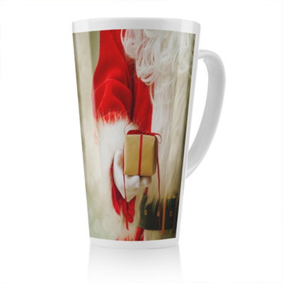 Benjamin Tate Design Santa Claus Gloved Hands Dining Latte MugStunning Designer Mug Fit For Any HomeTreat Yourself Or A Loved One from B&Q