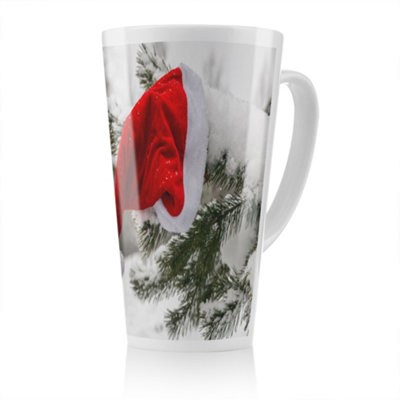 Benjamin Tate Design Santa Claus Hat Dining Latte MugStunning Designer Mug Fit For Any HomeTreat Yourself Or A Loved One from B&Q