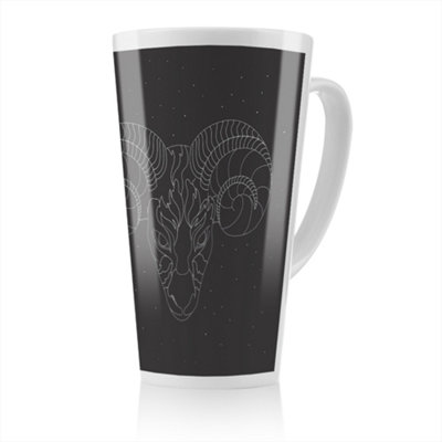 Benjamin Tate Design Aries Zodiac Sign Dining Latte MugStunning Designer Mug Fit For Any HomeTreat Yourself Or A Loved One from B&Q