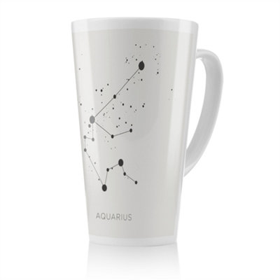 Benjamin Tate Design Star Constellation Zodiac Aquarius Dining Latte MugStunning Designer Mug Fit For Any HomeTreat Yourself Or A Loved One from B&Q