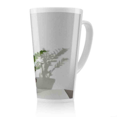 Benjamin Tate Design Zamioculcas Latte MugStunning Designer Mug Fit For Any HomeTreat Yourself Or A Loved One from B&Q