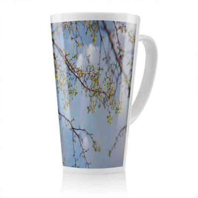 Benjamin Tate Design Tree Branches Sky Latte Mug, Stunning Designer Mug Fit For Any Home, Treat Yourself Or A Loved One