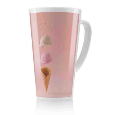 B&Q -  Ice Cream Latte MugStunning Designer Mug Fit For Any HomeTreat Yourself Or A Loved One