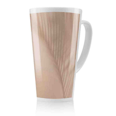 B&Q -  Leaf Shadow Latte MugStunning Designer Mug Fit For Any HomeTreat Yourself Or A Loved One