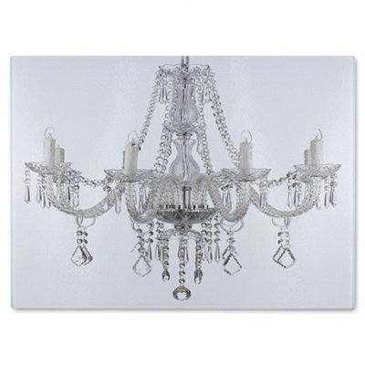 Benjamin Tate Design Chandelier Glass Chopping Board