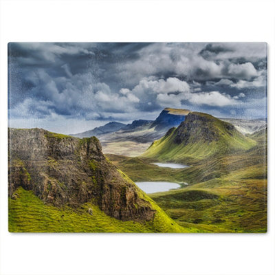B&Q -  Highland,scotland Designer Glass Chopping Board