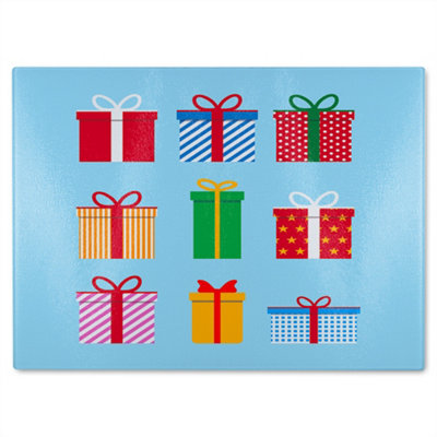 Benjamin Tate Design Gift Boxes Dining Glass Chopping Board