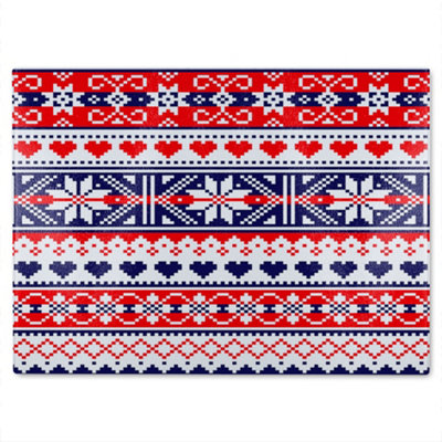 Benjamin Tate Design Scottish Fair Dining Glass Chopping Boarddesigner Style