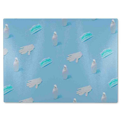 B&Q -  Clean Hygiene Glass Chopping Boarddesigner Style