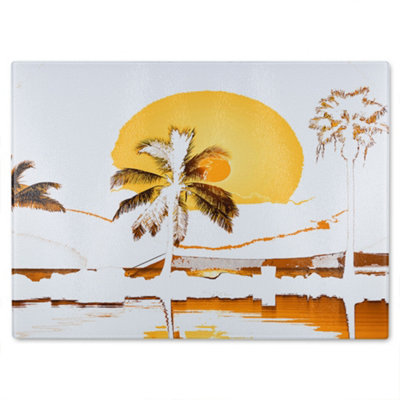B&Q -  Sun Glass Chopping Boarddesigner Style