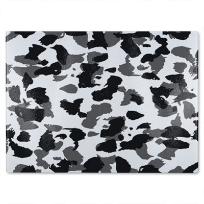 B&Q -  Animal Print Glass Chopping Boarddesigner Style