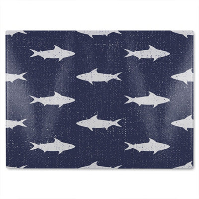 B&Q -  Fish Glass Chopping Boarddesigner Style