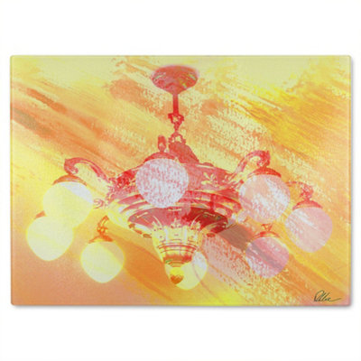 Benjamin Tate Design Chandelier Glass Chopping Board