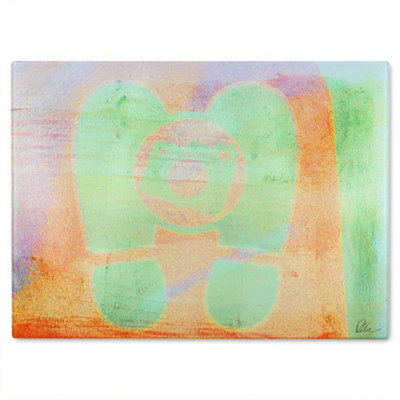 Benjamin Tate Design Feet Glass Chopping Boarddesigner Style from B&Q