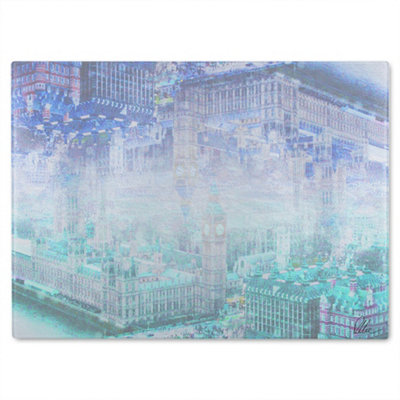 B&Q -  Inception London Glass Chopping Boarddesigner Style