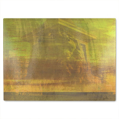 Benjamin Tate Design Trafalgarion Glass Chopping Board