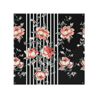 Benjamin Tate Design Flowers Splash Back Designer Style