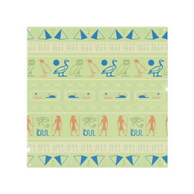 Benjamin Tate Design Hieroglyphic Egyptian Language Symbols Splash Back Designer Style