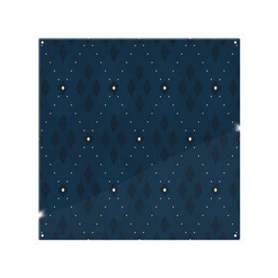 Benjamin Tate Design Diagonal Dot Stripes Splash Back Designer Style from B&Q